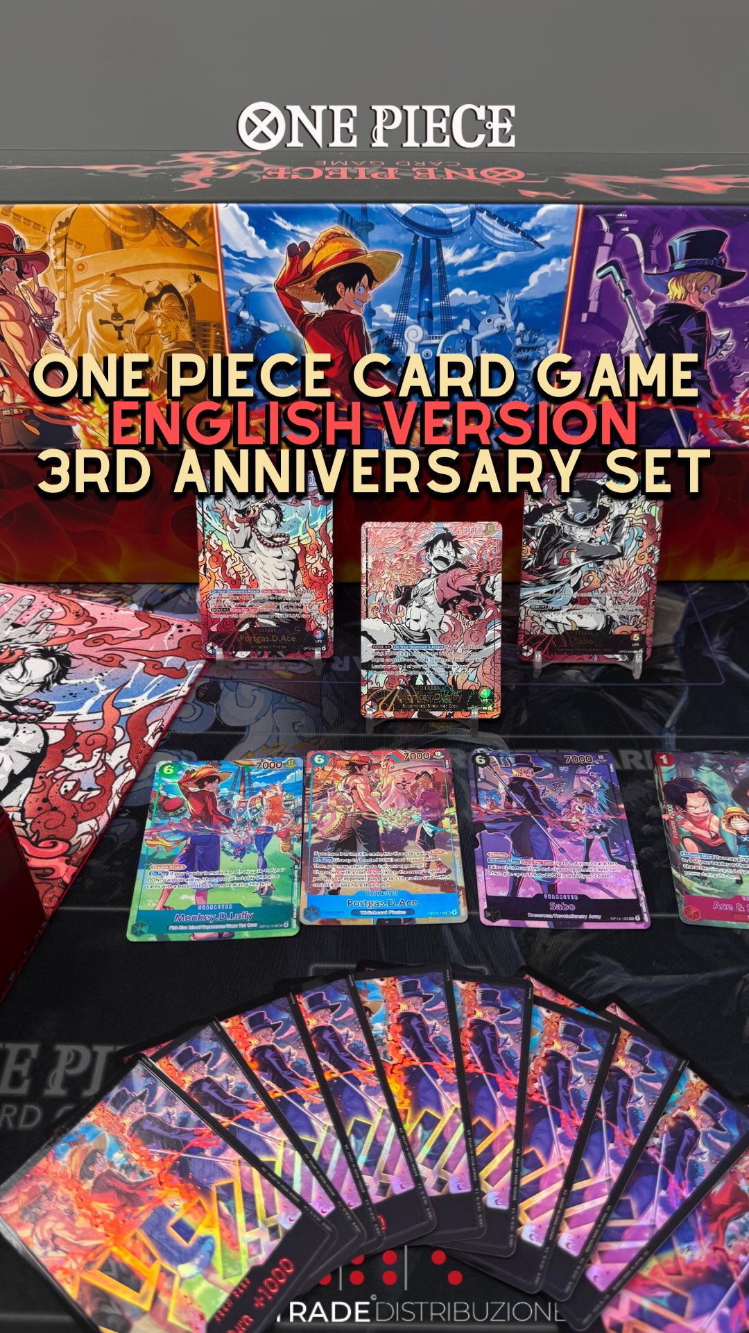 🏴‍☠️ Three Brothers. One special anniversary set. The ONE PIECE
