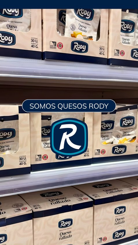 Quesos RODY es una marca 100% nacional, nacida del trabajo de una ...