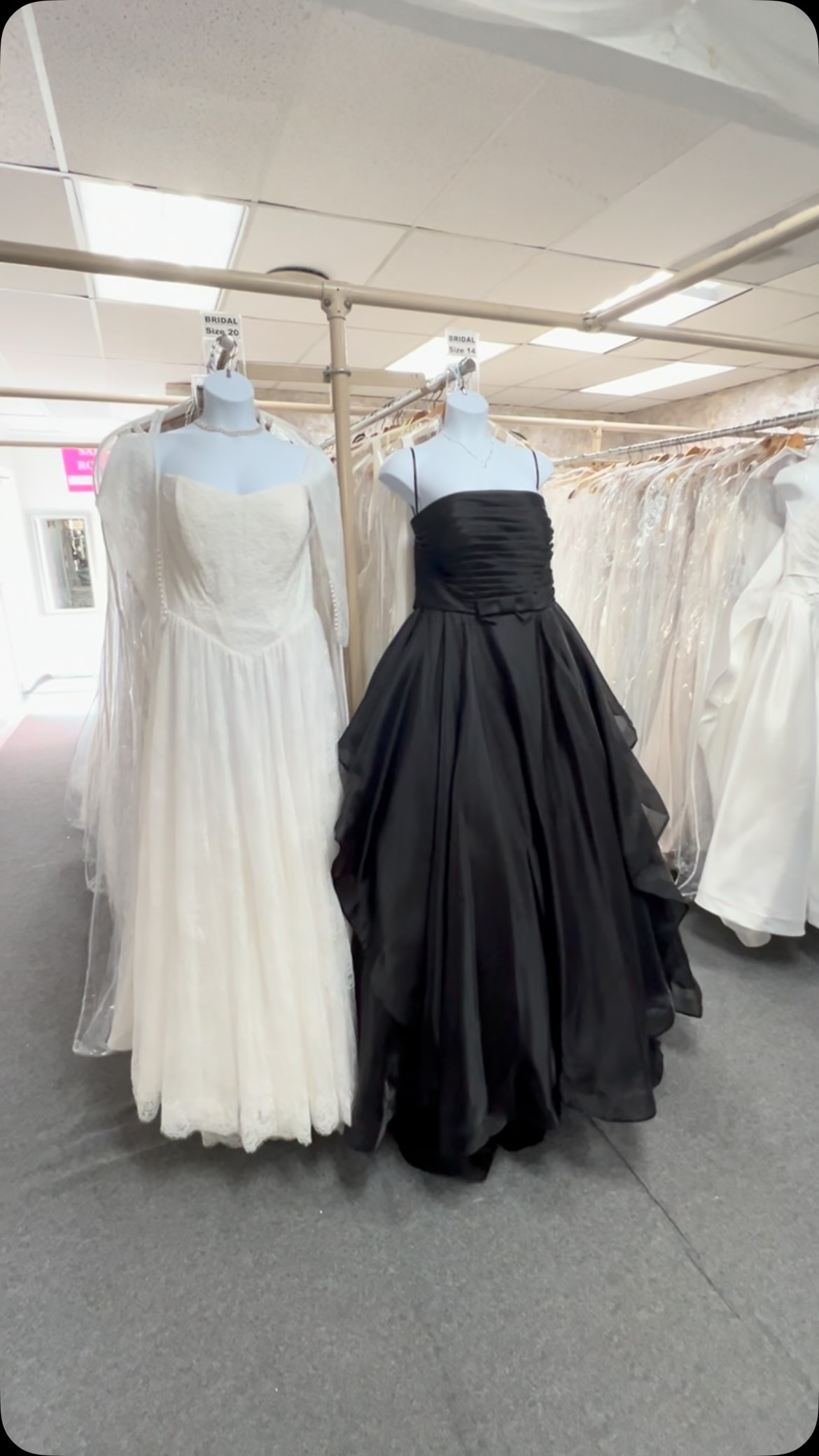 bridesmaid dresses in greensboro nc Did you know we have walls of bridal accessories?! We have veils, sleeves, belts & sashes, straps, jackets and over skirts! | Songbirds Bridal, Formal & Consignments vt::Dresses::Neckline::Mockneck 👯‍♀️ Pretty in pastels Color::#5-Amethyst Guarantee matching hues with