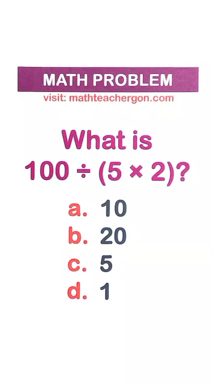 Try this MATH PROBLEM‼️📝 #basicmath #mathematics #MathTutor #teachergon ...