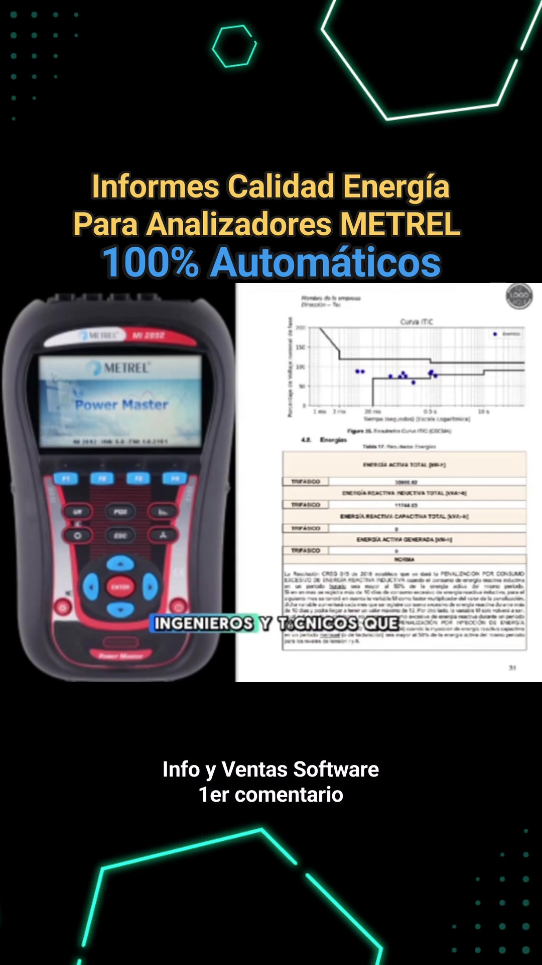 Informes Calidad Energía Automáticos (Software Exclusivo para ...