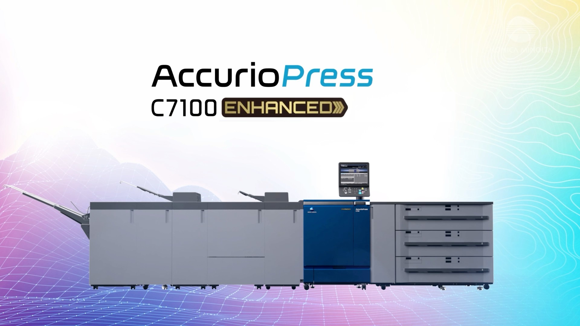 Step into the future of production print with the all-new AccurioPress ...