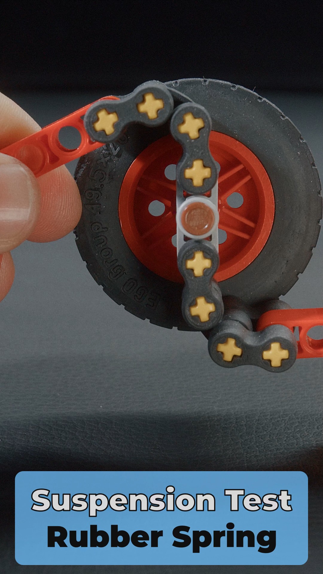 DIY Rubber Suspension - LEGO Experiments #experiment #suspension # ...