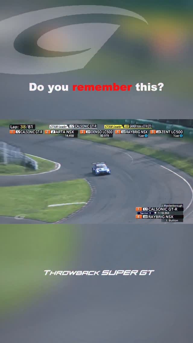 🎬 Throwback: 2018 Round 6 #SUPERGT #スーパーGT | SUPER GT