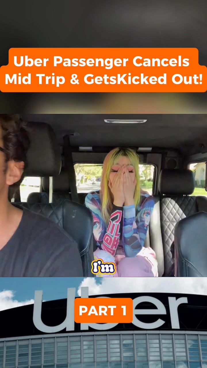 Uber Passenger Cancels Mid Trip & GetsKicked Out! - Part 1 #uber #usa🇺🇸 ...
