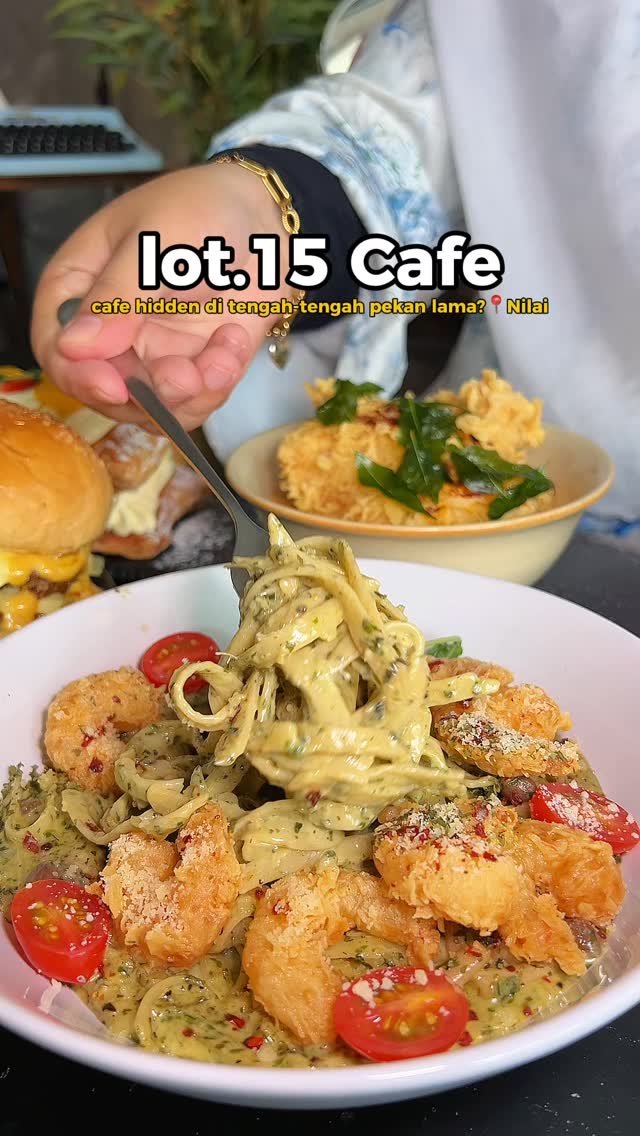 Antara cafe yang aku highly recommend korang singgah @lot.15_cafe ...