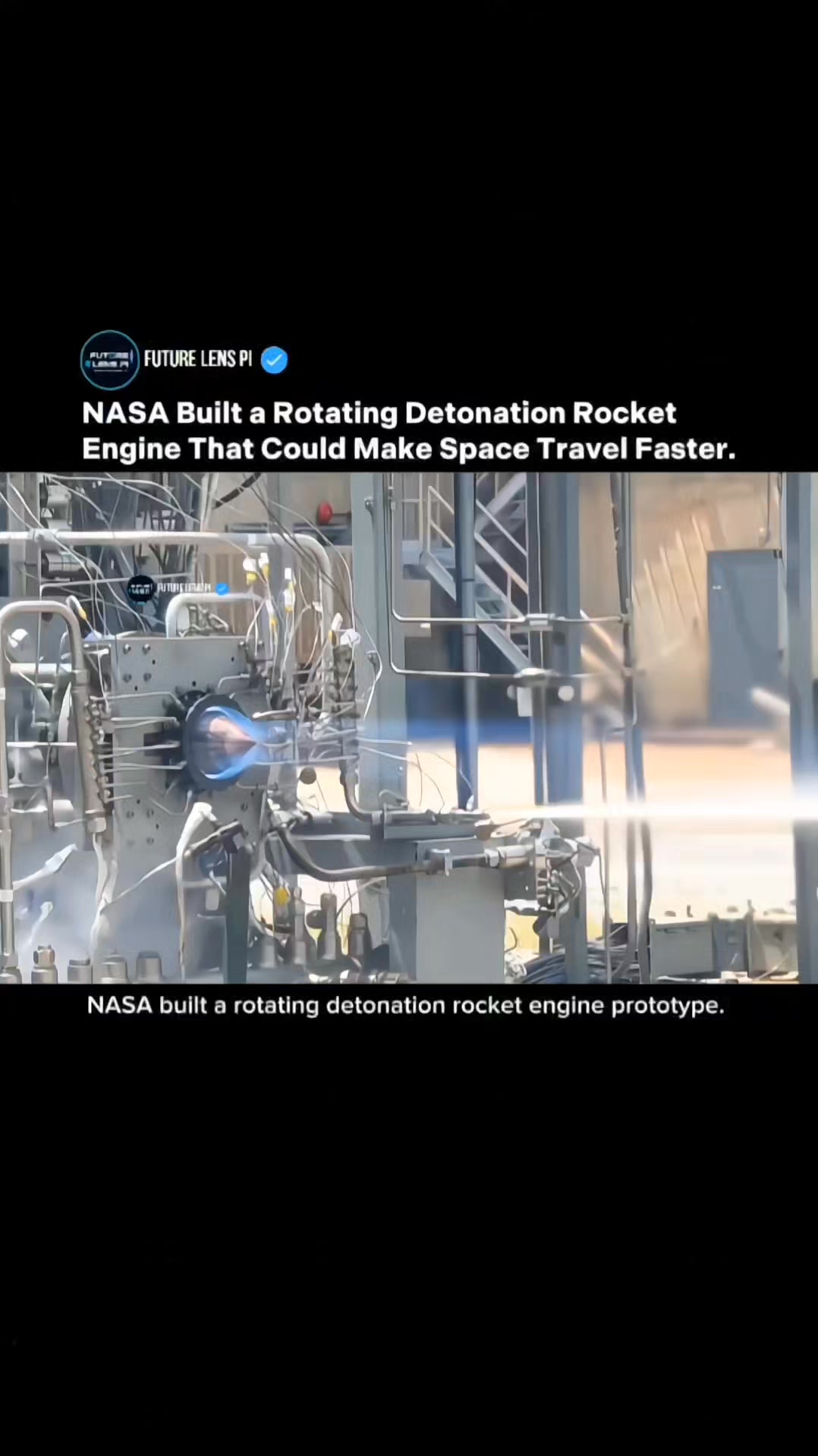NASA New Rotating Detonation Rocket Engine Could Power Faster And ...