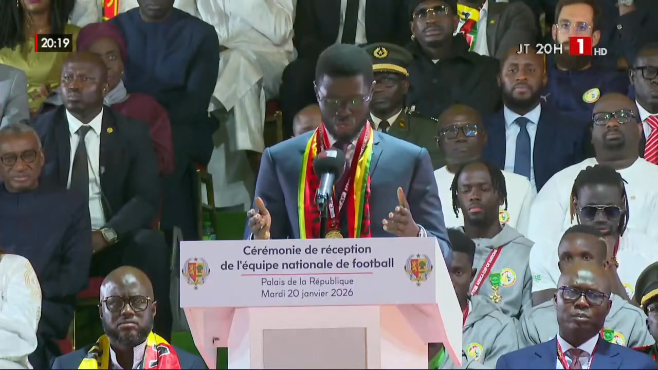 Retour sur la cérémonie de décoration des champions d'Afrique