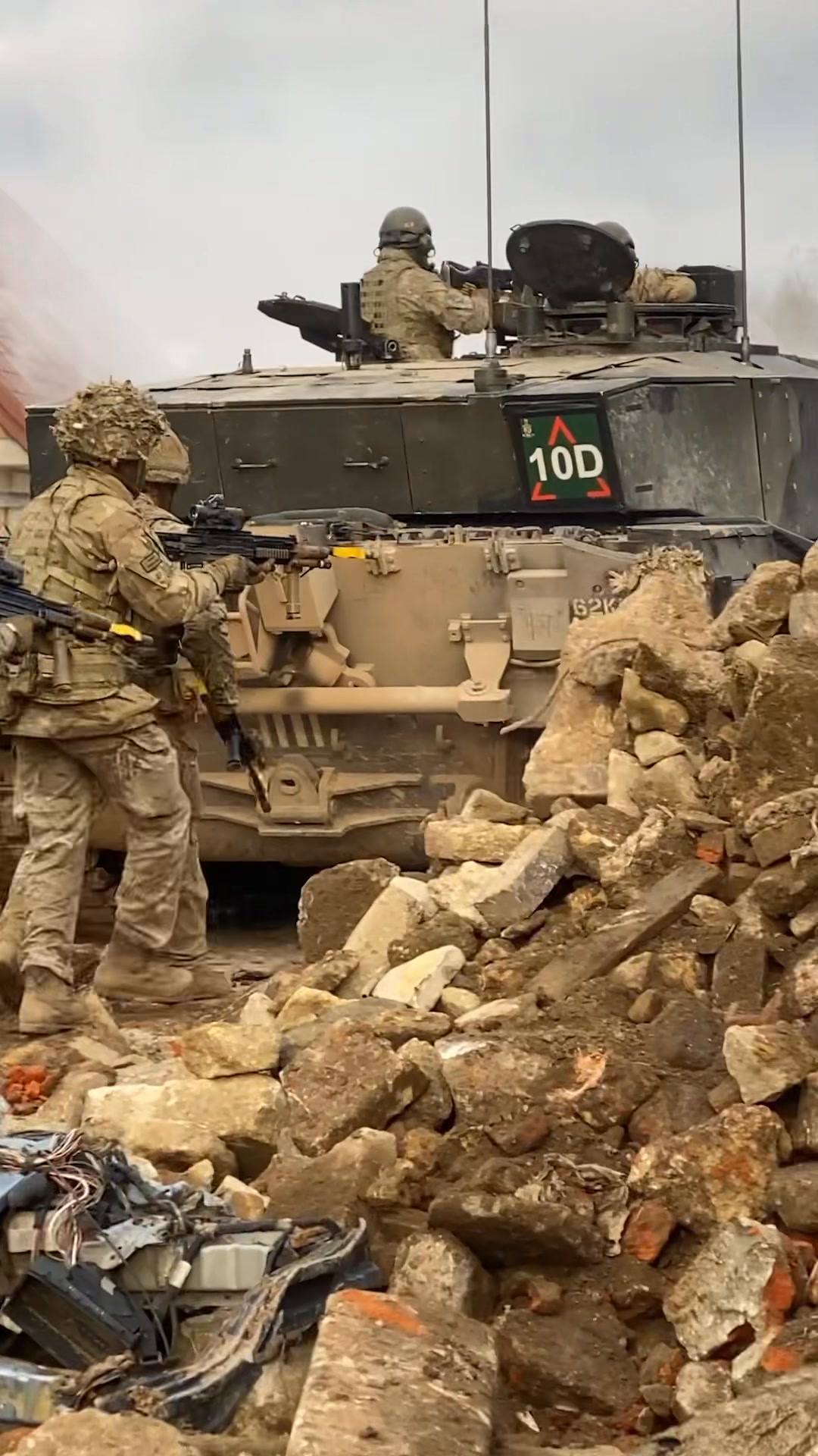 #TankTuesday Armour and infantry working together - a powerful ...
