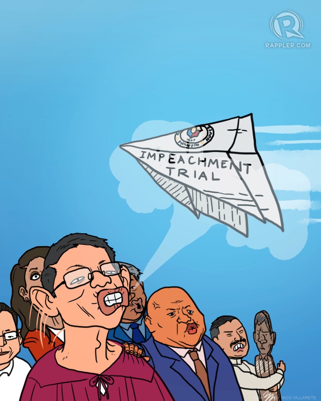 Ang hindi napapabagsak ng mga institusyon tulad ng Senado, kayang ...
