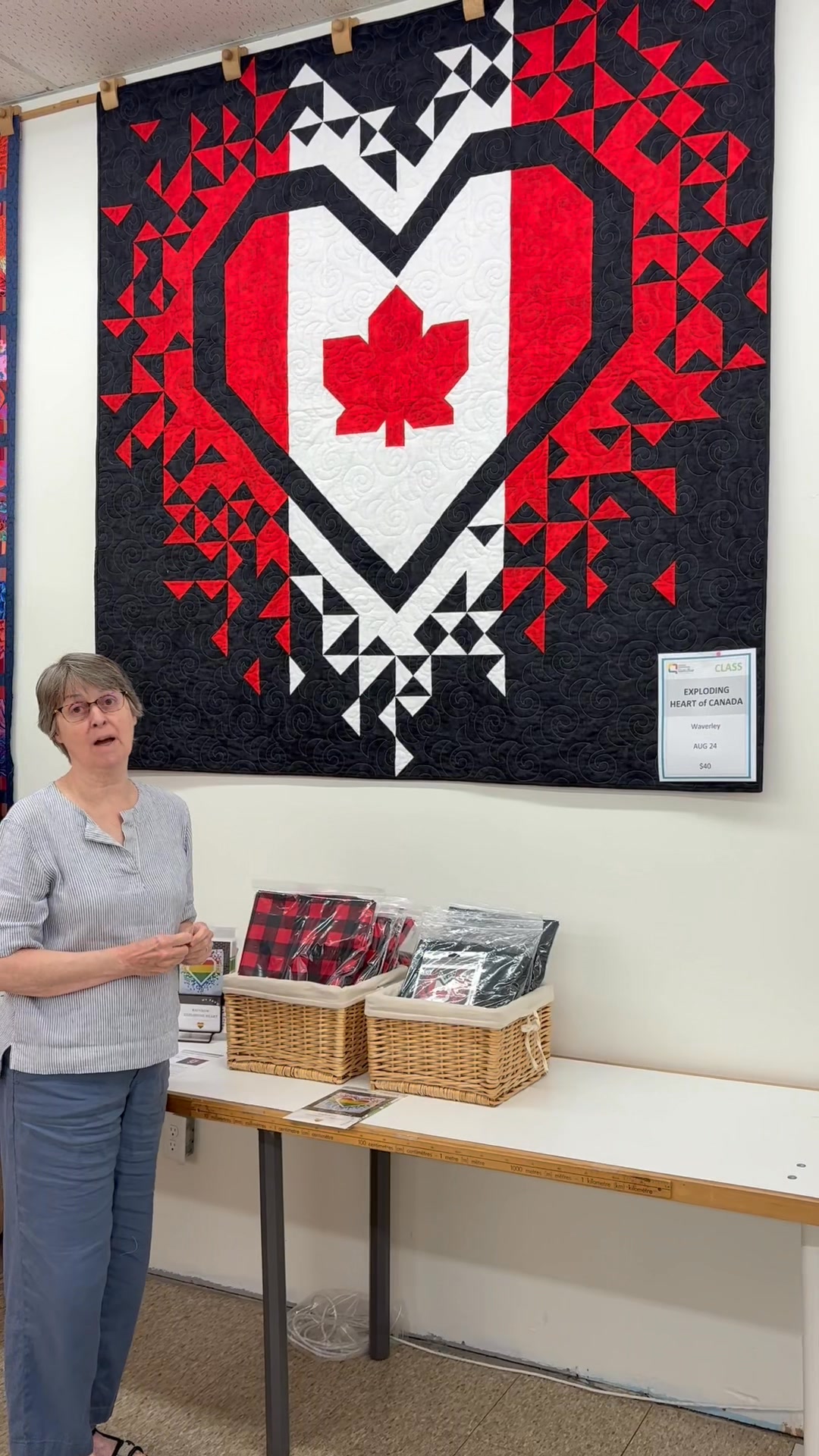 Fresh from Quilt Canada is “Exploding Heart of Canada”. This beautiful ...