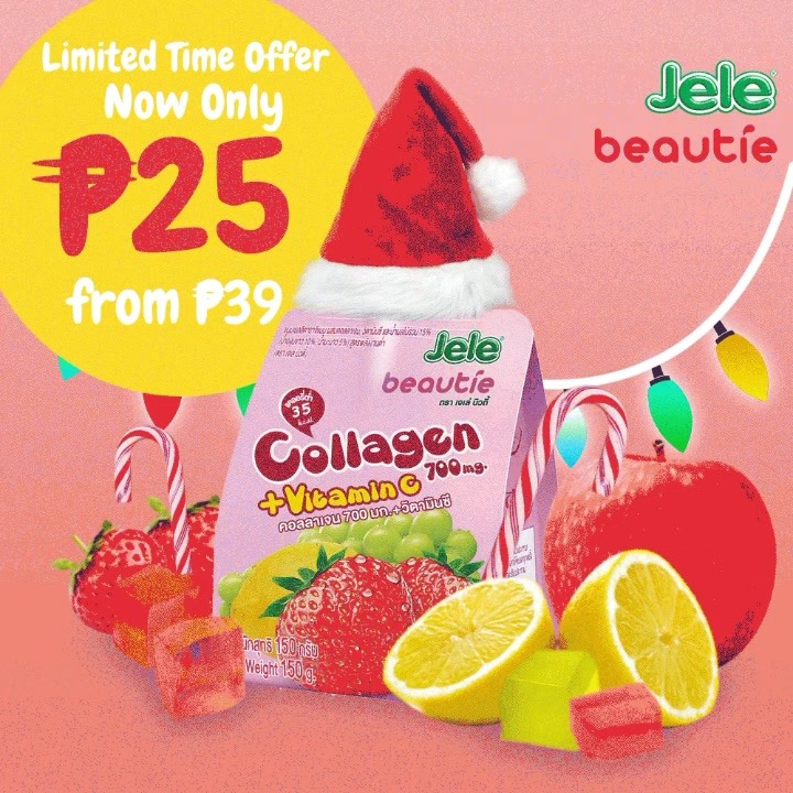 jele beautie l-carnitine review ‘Tis the season to be Jele! 🎄, Christmas is right around the corner and to help spread the yuletide cheers, your favorite jelly drinks will be on a special price of P25.00 only!, Gift your friends and Protein conjugation studies Single vegan glutathione supplement Program:Monthly