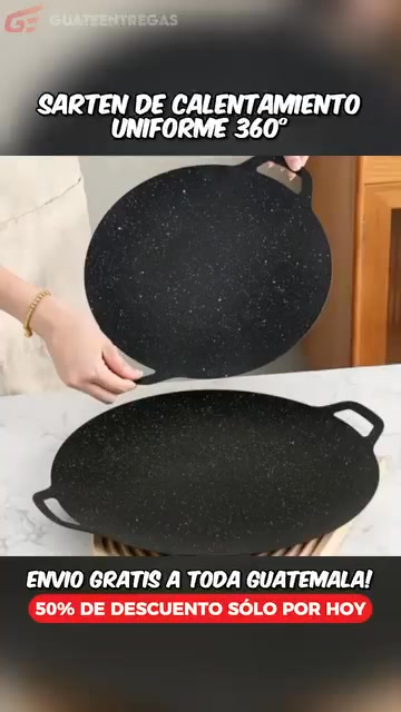 🍳🔥 Cocina sin que se pegue nada Sartén BUDARE antiadherente de 6 capas ...