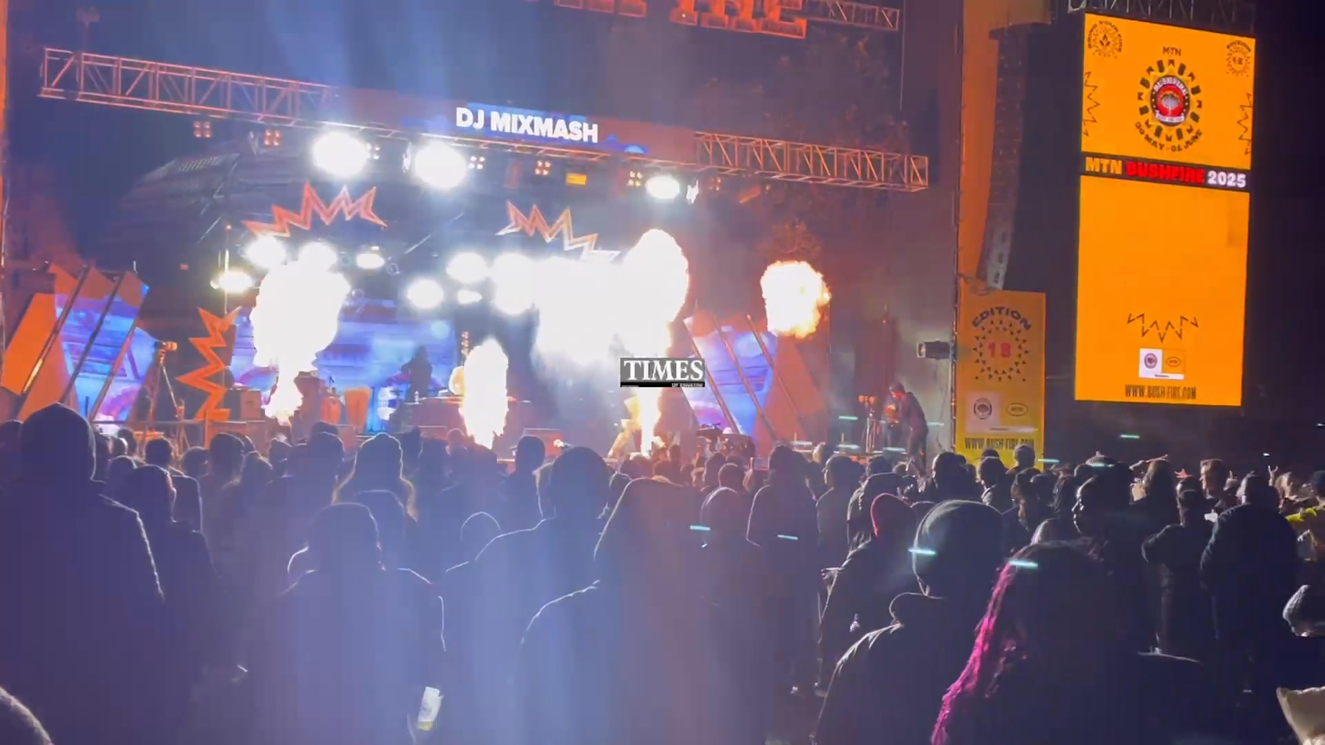 MTN BUSHFIRE 2025: DJ MIXMASH BRINGS THE HEAT: Eswatini’s very own Dj ...