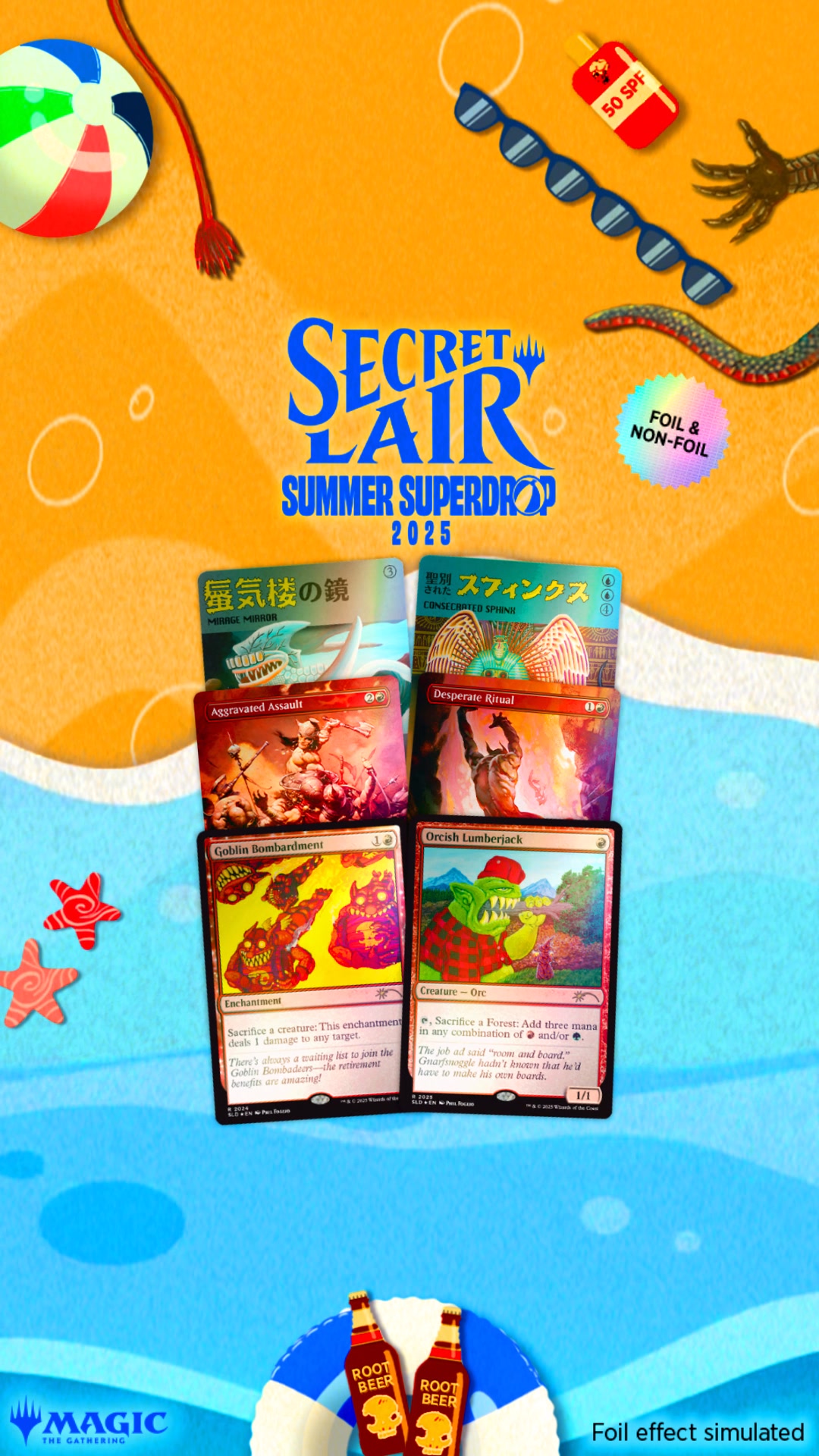 Secret Lair Drop Sakabashira Foglio セット Featuring: Imiri