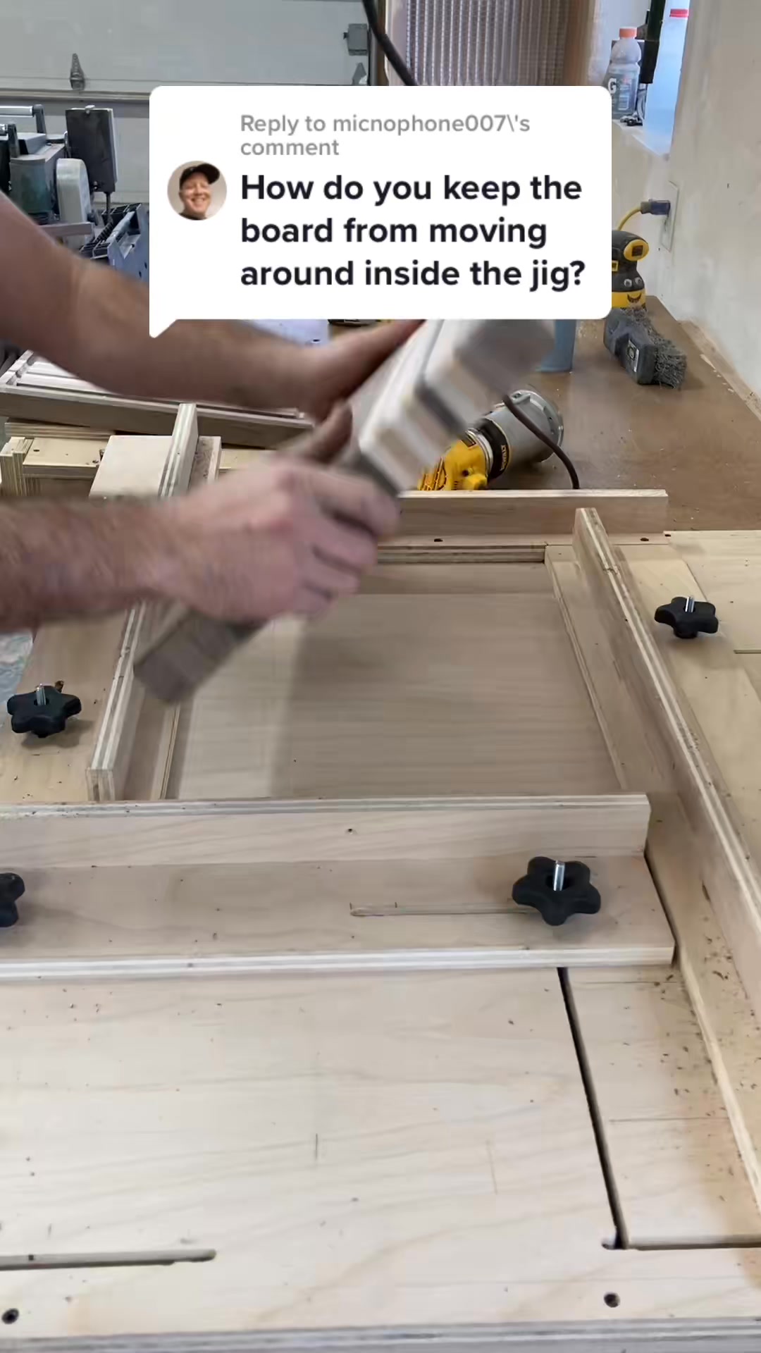 Reply to #woodworking #answer #question #jig | Olga L. Hentges | Facebook