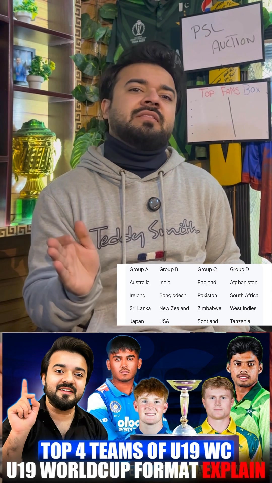 U19 WorldCup 2026 Format Explain PAK vs ENG tomorrow | Ch Waleed Rauf ...