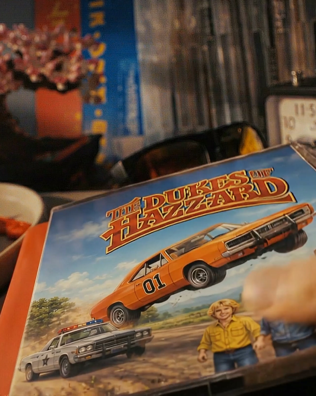Every Hazzard fan has their ride 🧡🤍 🚗 The General Lee if you