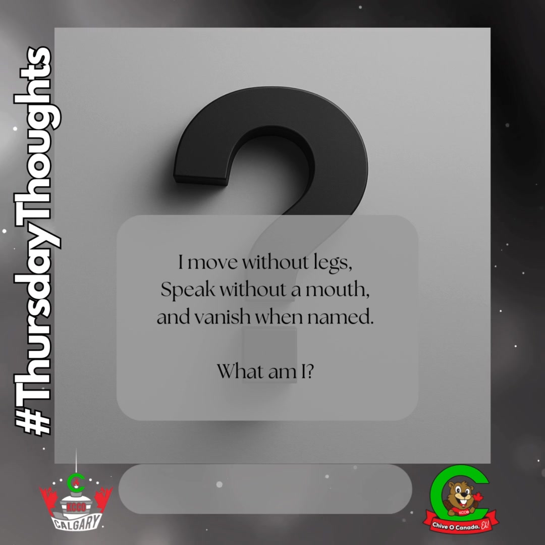 #ThursdayThoughts | January Riddle I move without legs, speak without a ...