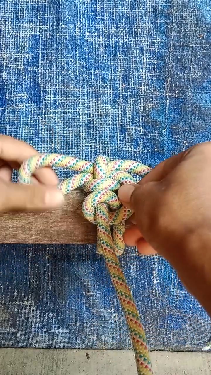 Tips & trick knot rope #diy #craft #outdoor #viral #simpul | Ekaw Knot ...