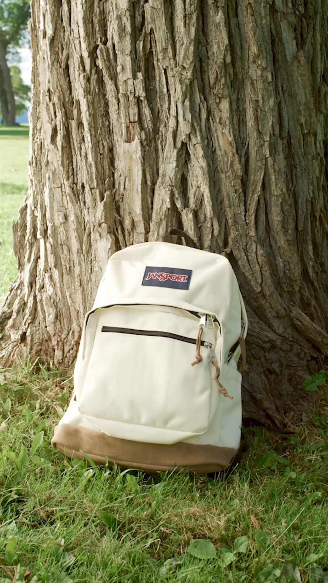 desert beige jansport backpack Right Pack Backpack/Desert Fully padded back panel JanSport Main Campus FX Backpacks