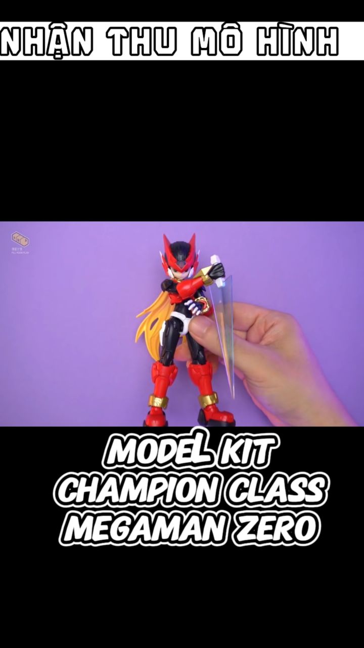 yt  Unboxing & Review] MODEL KIT CHAMPION CLASS MEGAMAN ZERO Nguồn