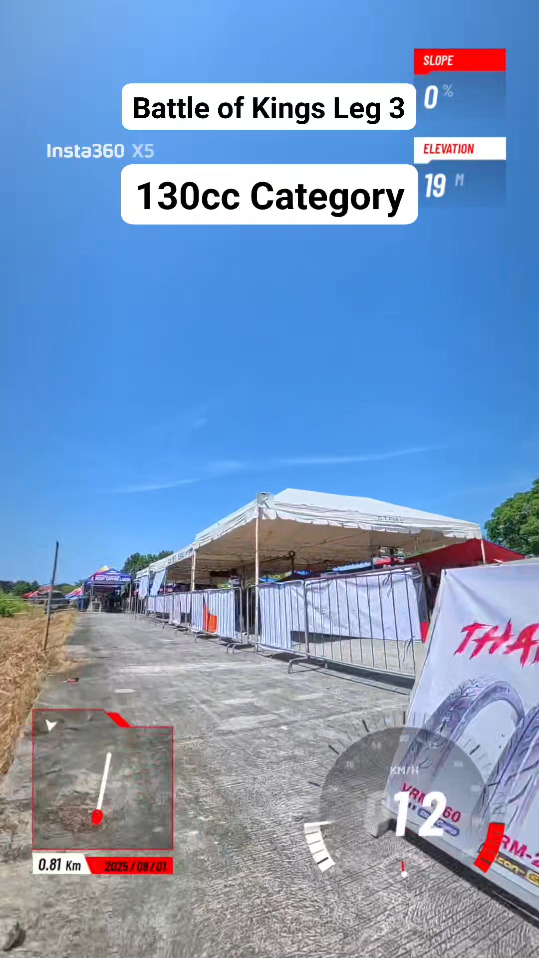 Battle of Kings Leg 3 - 130cc Category Run 1 Rider: Khient Acruz AKA ...