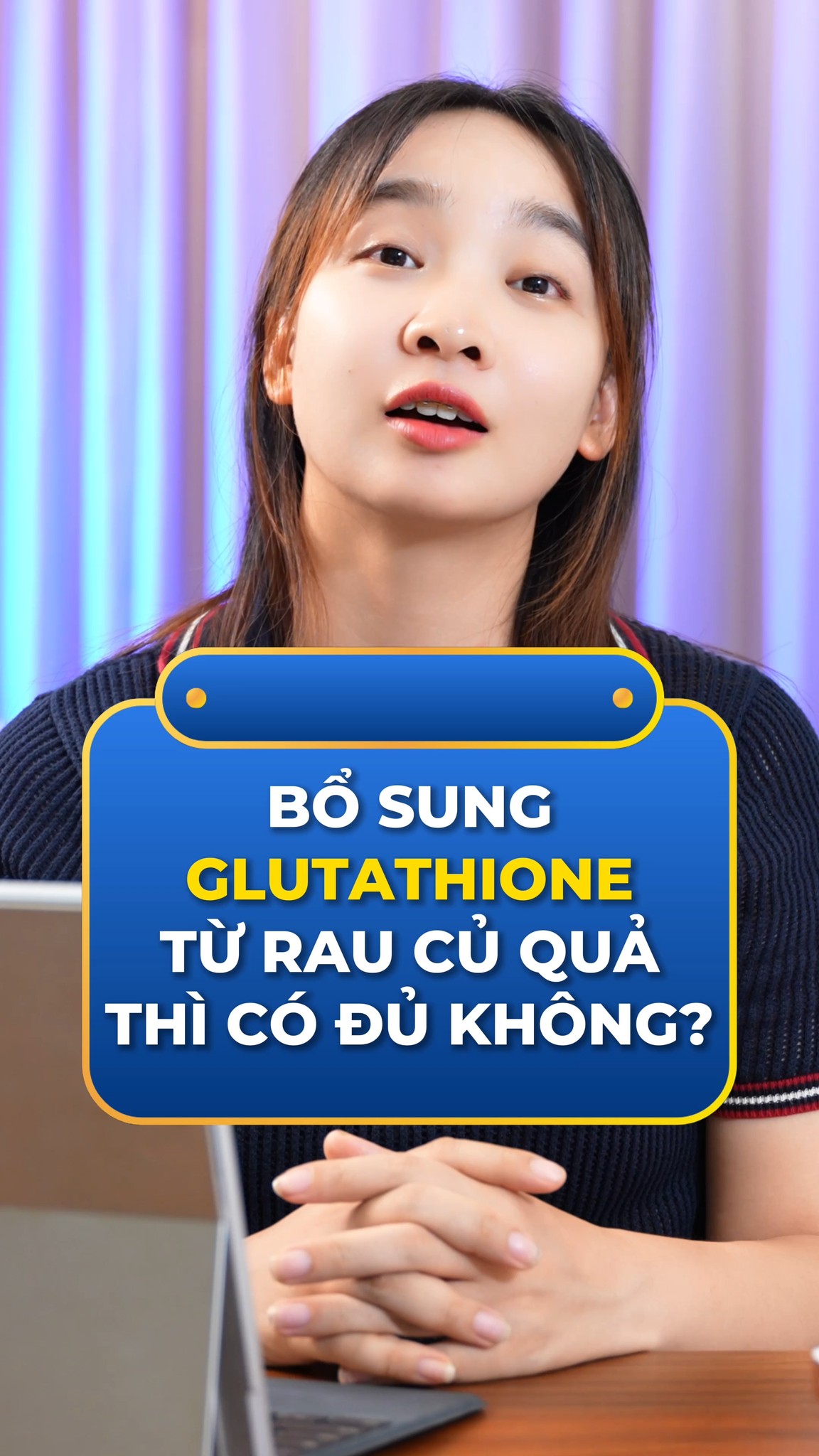 Có nên bổ sung glutathione từ rau củ quả #bacsihoa #suckhoe #songkhoe | Bác sĩ Hoa