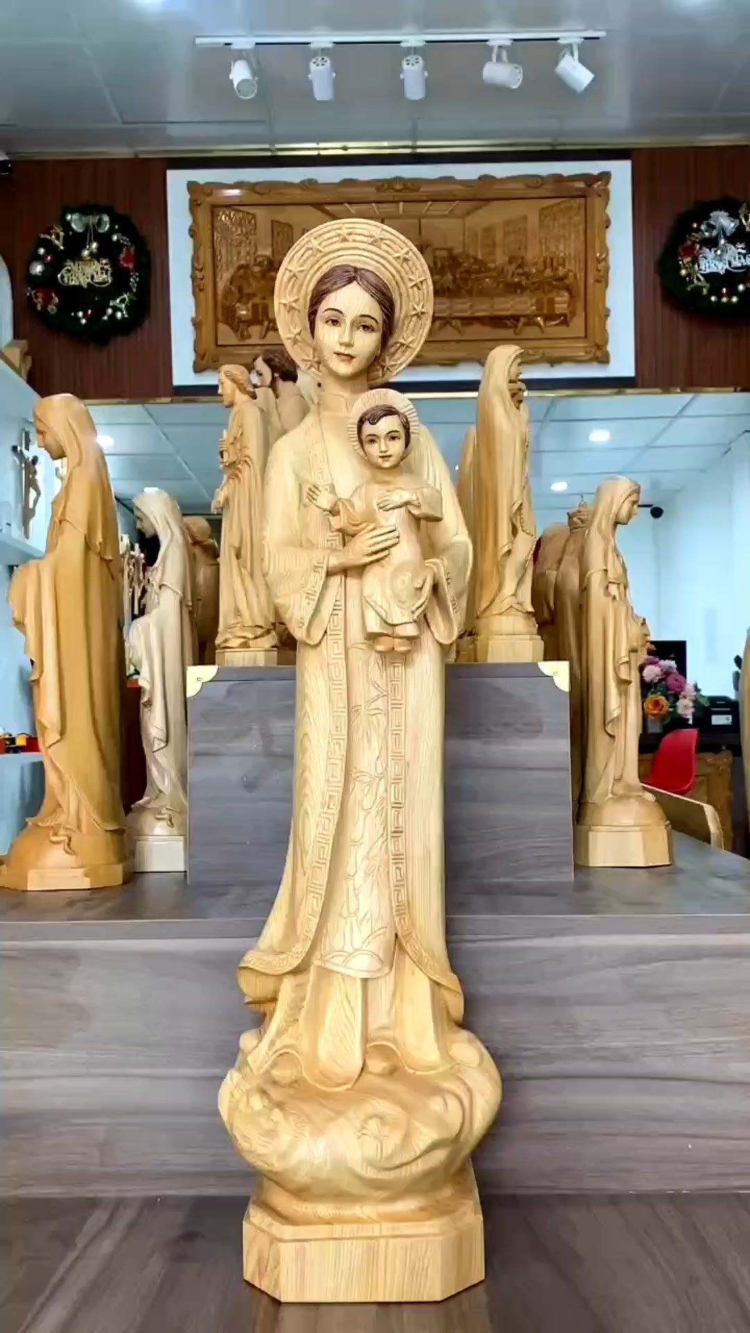 Our Lady of La Vang Statues – Crafted with Heart, Faith, and