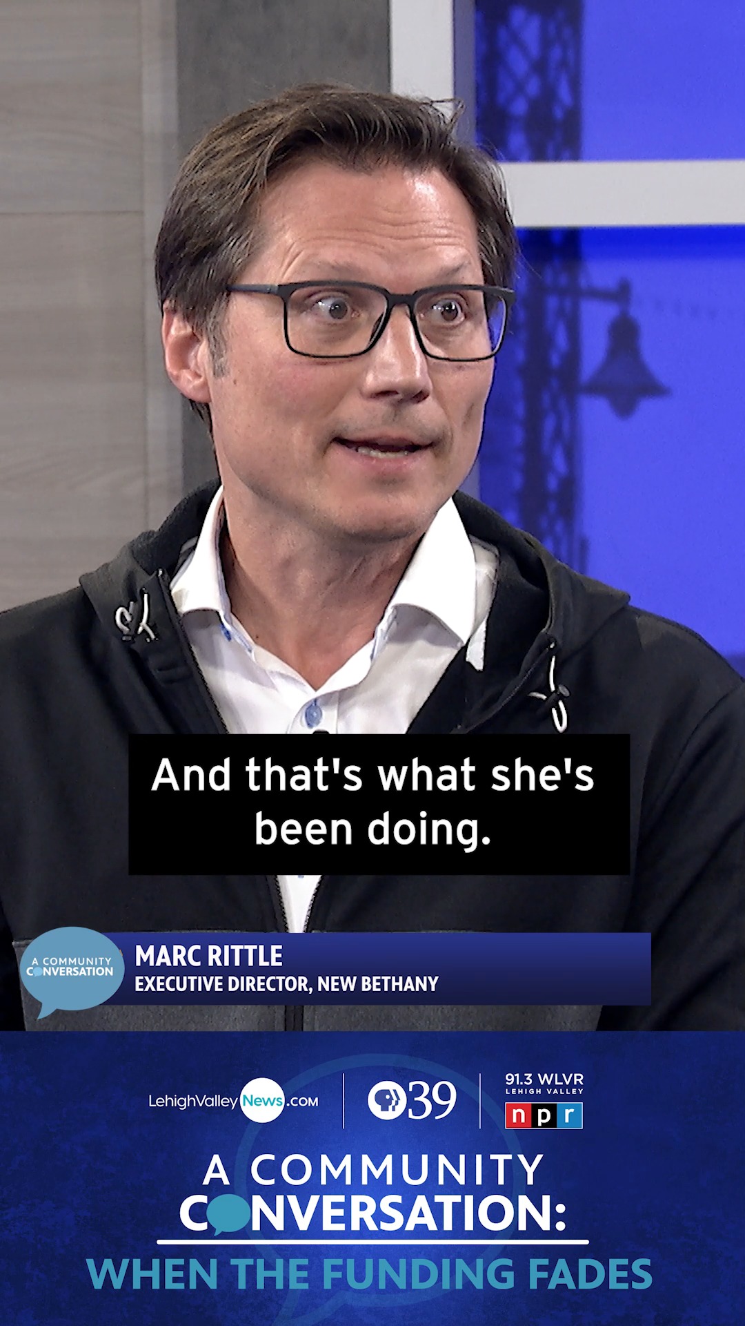 Marc Rittle, Executive Director of New Bethany talks about the ...