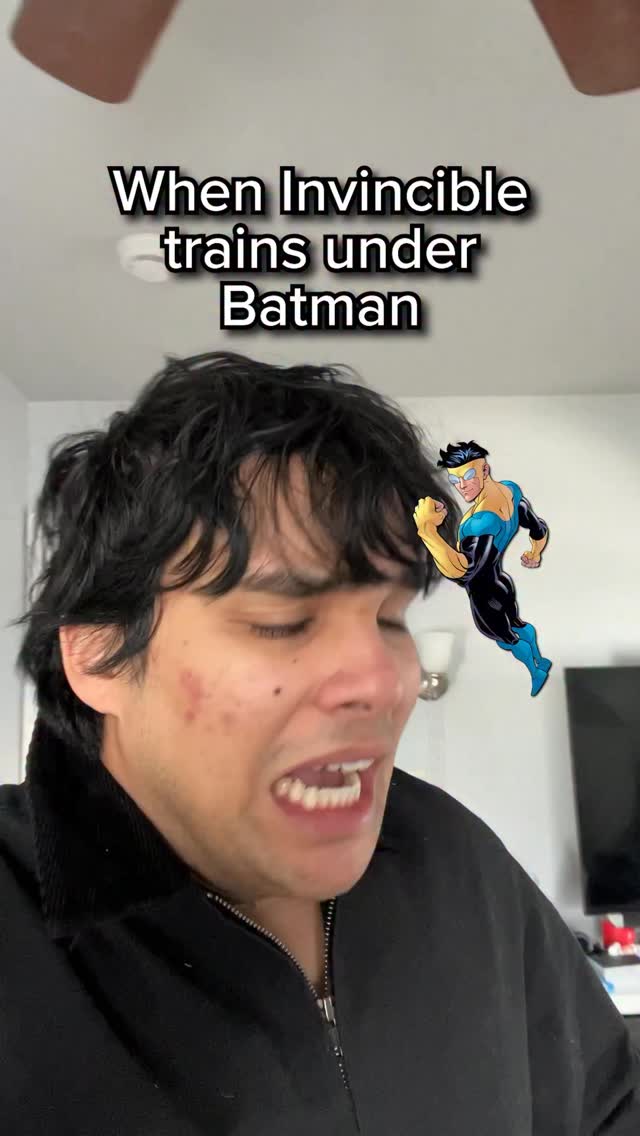When Invincible trains under Batman #invincible #batman #comics #dc ...