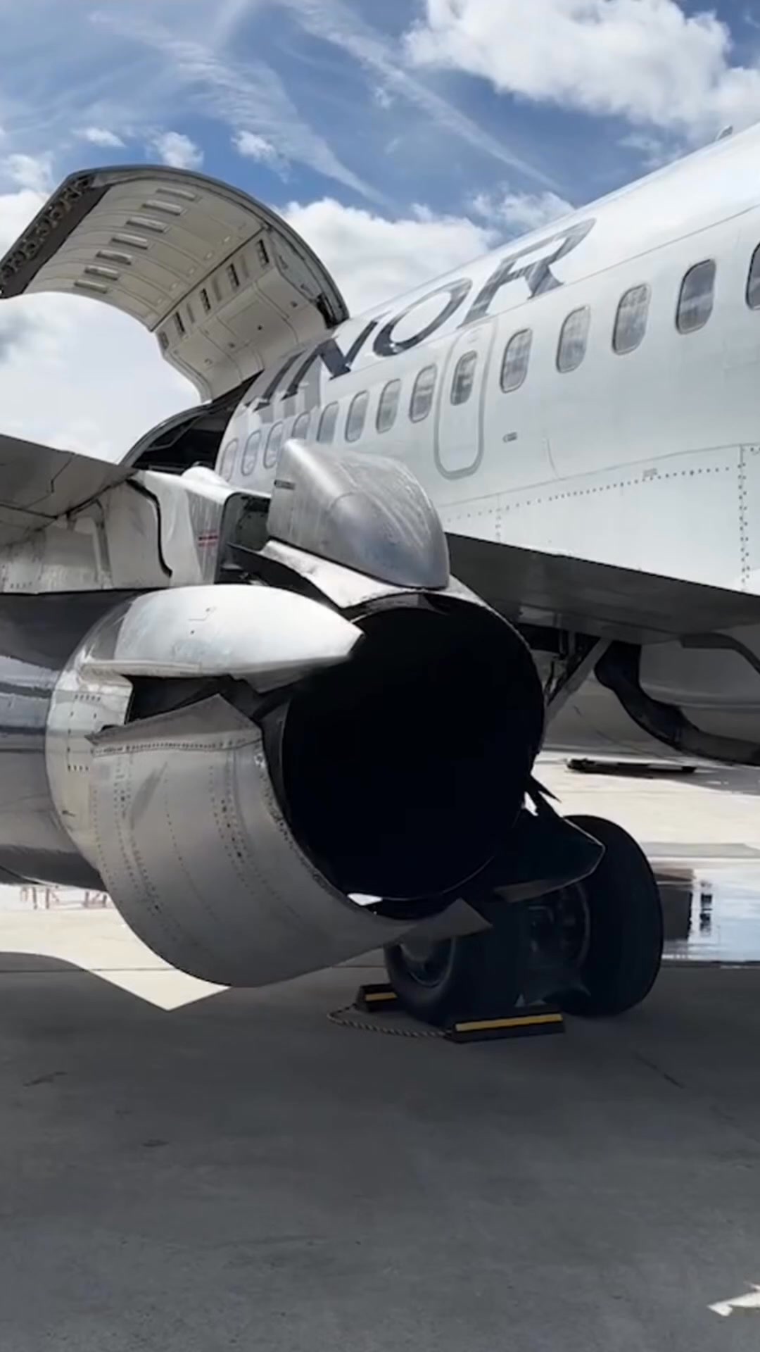 Les inverseurs de poussée sont impressionnants 🤯 -- Thrust reversers ...