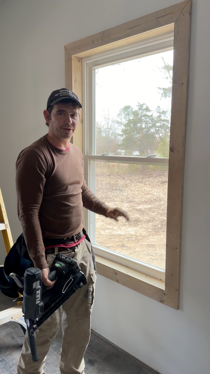 Professional window trim job | Daily construction | Facebook