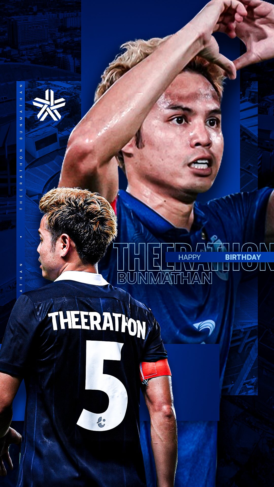 Happy 3️⃣6️⃣th Birthday to 🇹🇭 Thailand and ⚡️ Buriram