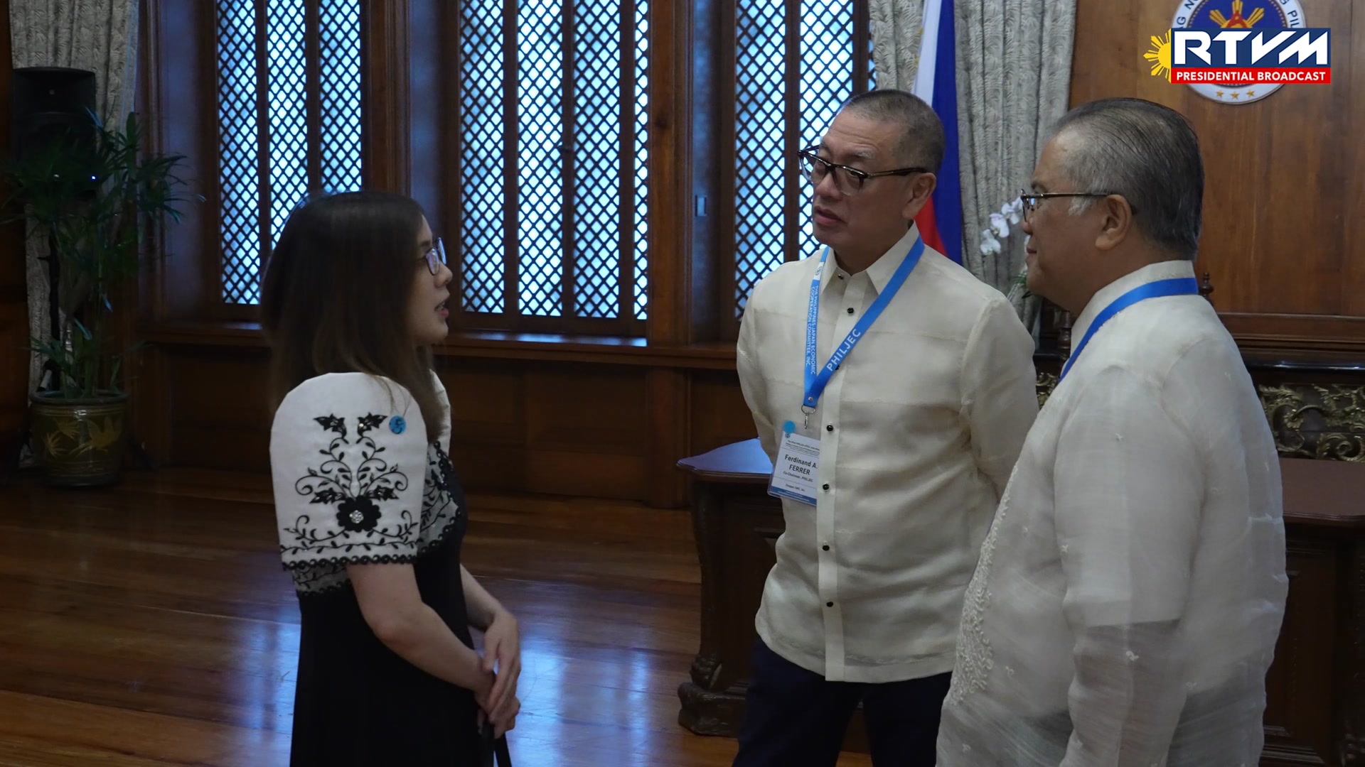 President Ferdinand R. Marcos Jr. received the delegates of the 42nd ...