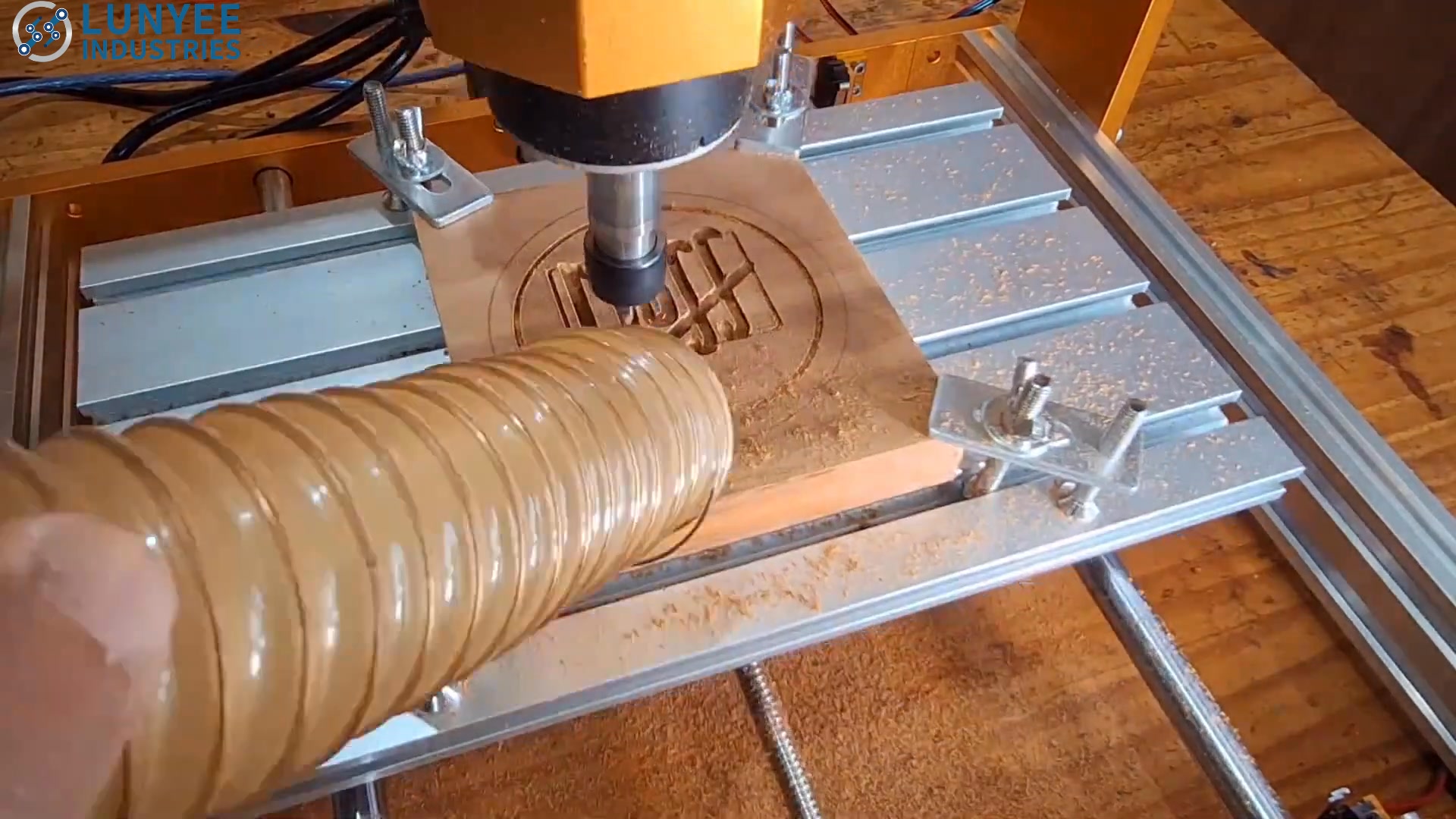 How to engrave a dragon with 3018pro cnc router