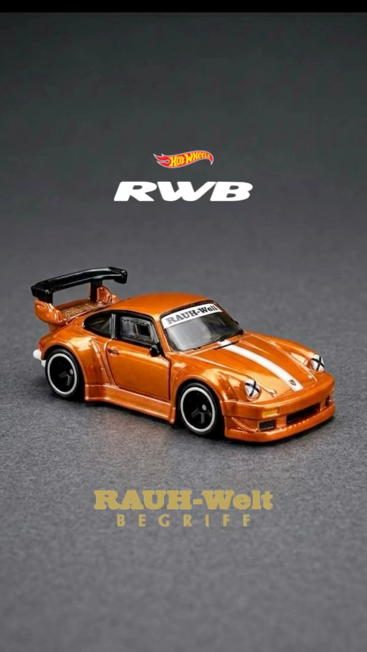 Hot Wheels RWB930 限定オレンジ1/64 🔥🏁 Collectors.Feast your eyes on this ORANGE DREAM! 🧡🔥 WOW