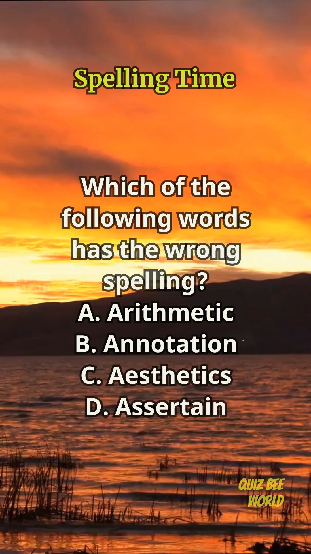 Spelling Time 1078 #spelling #englishlearning #englishvocabulary # ...