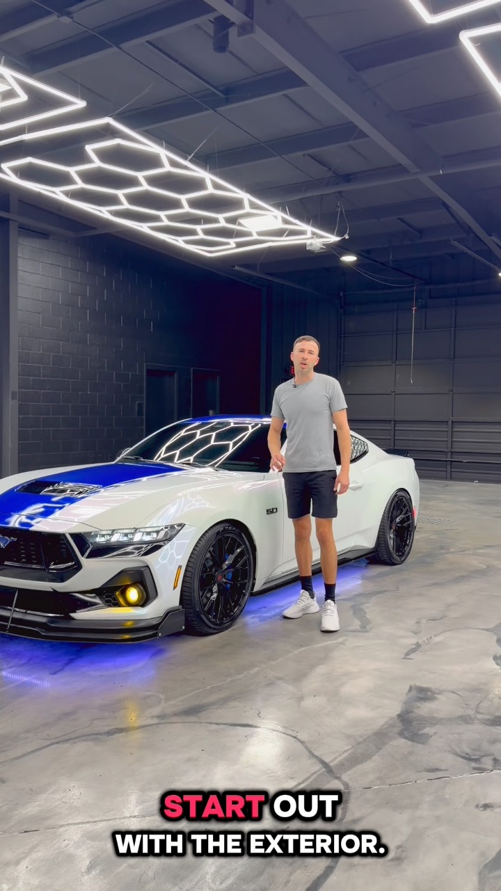 2025 Ford Mustang GT Vin: 1FA6P8CF1S5401525 - 5.0 V8 Engine - Dual K&N ...