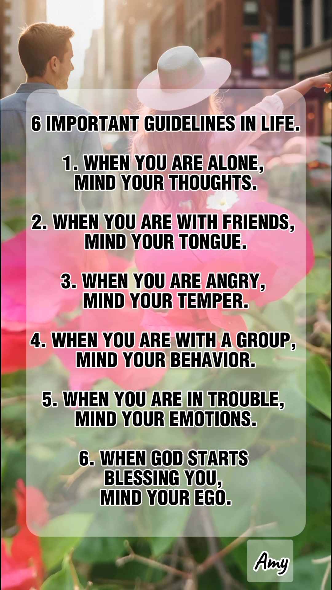 Six Important guidelines in Life #reellquotes #lifequotes # ...