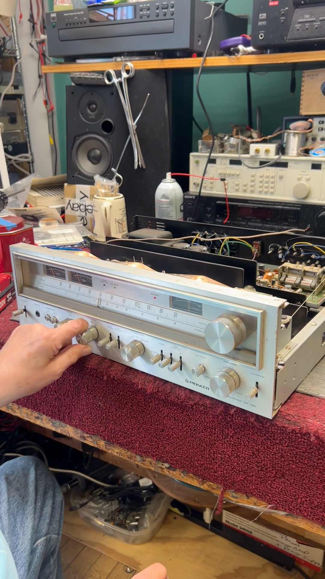 Pioneer A-008 Integrated Amplifier #vintagehifi #vintage