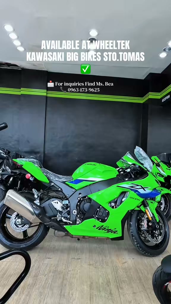 💚 Some bikes are made to ride. The 2026 Ninja ZX-10R is made to