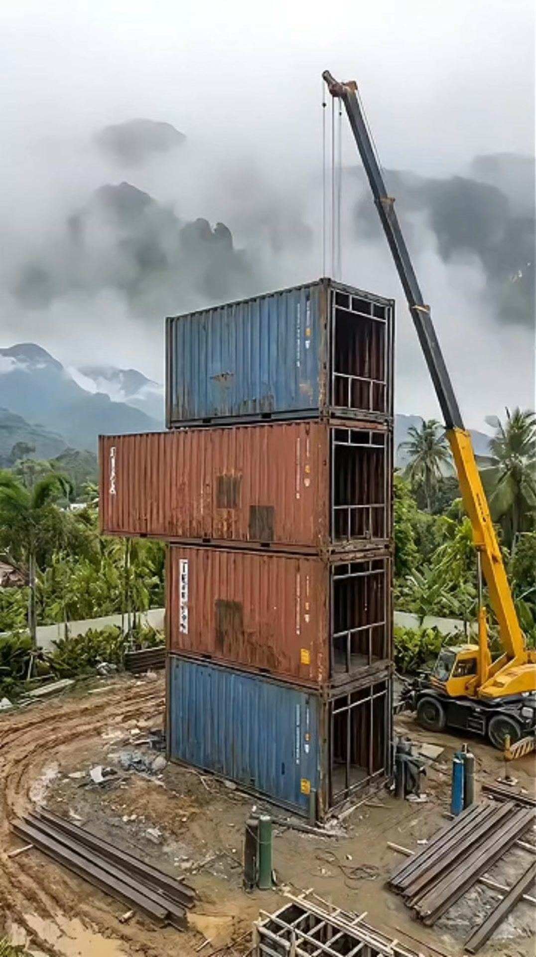 Watch the incredible Satisfying Transformation of 3 industrial shipping ...