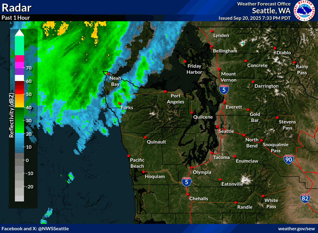 7:40 PM Radar Update: Rain is on the way! First bands of rain have ...