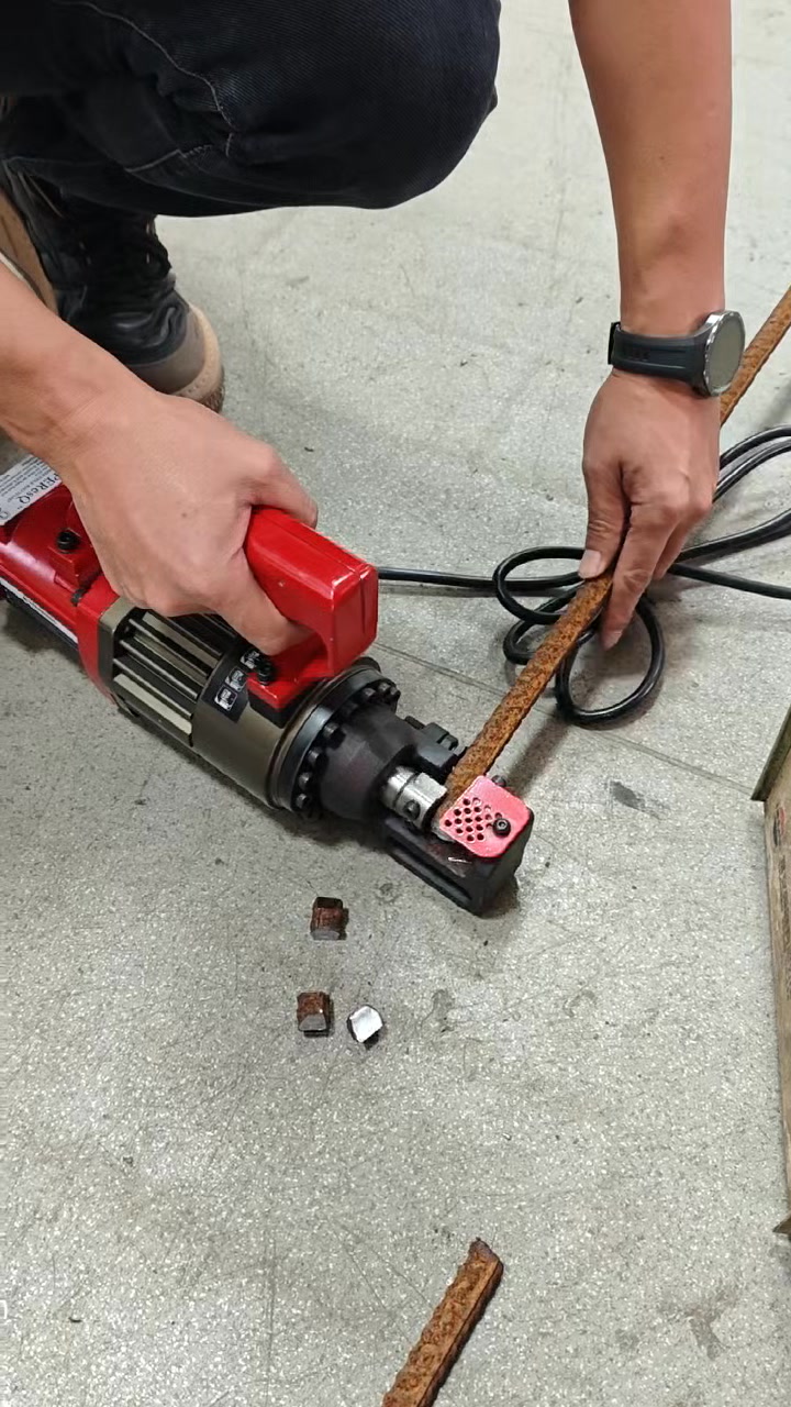 Need a faster and cleaner way to cut rebar? The PC-16 Electric ...