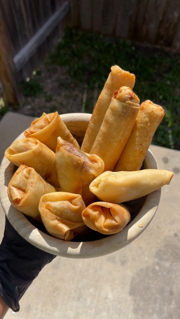 Crispy Homemade Spring Rolls – Would You Air Fry or Deep Fry? 👀 ...