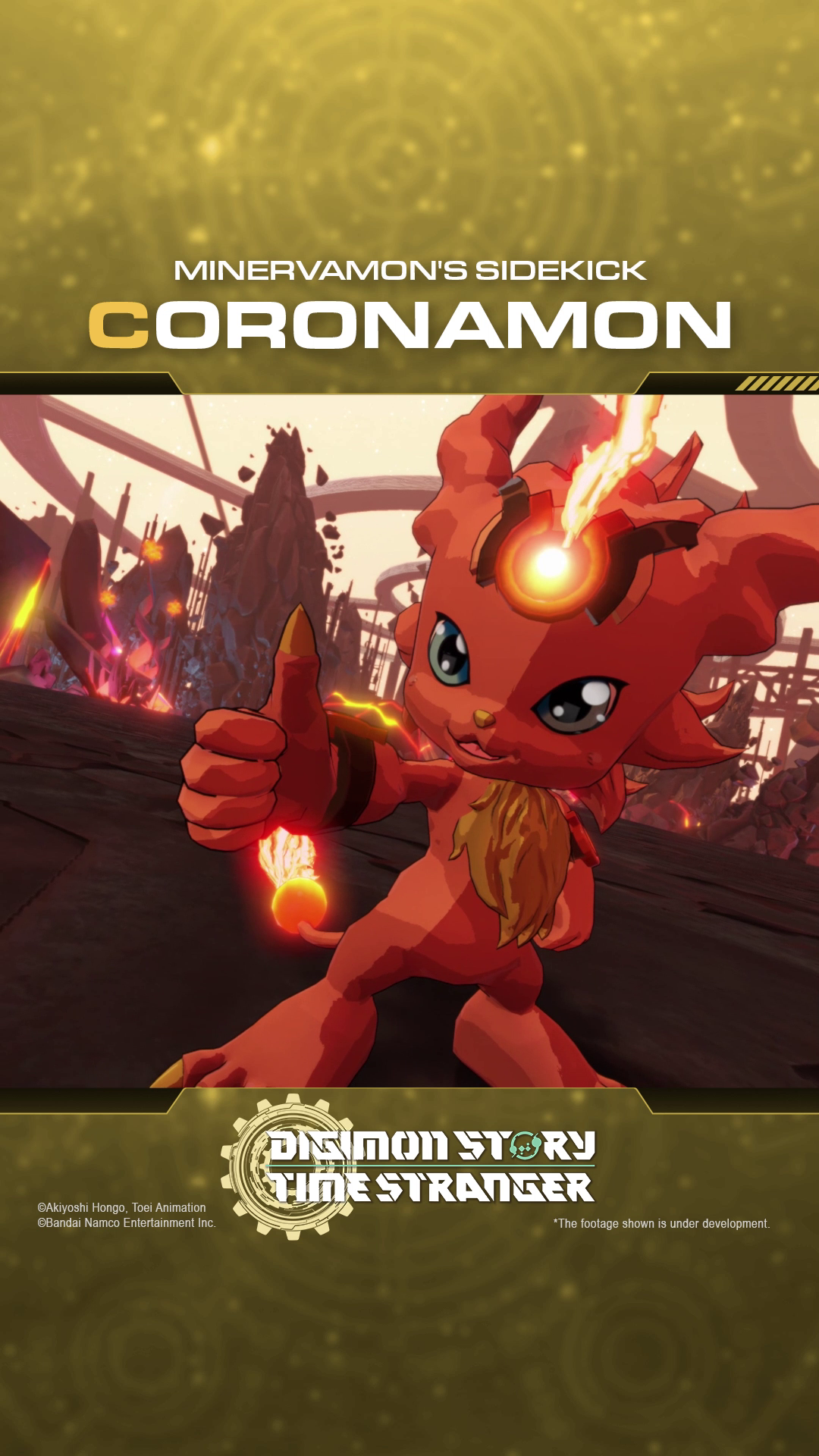 Coronamon Minervamon's Sidekick Special Move: Corona Flame # ...