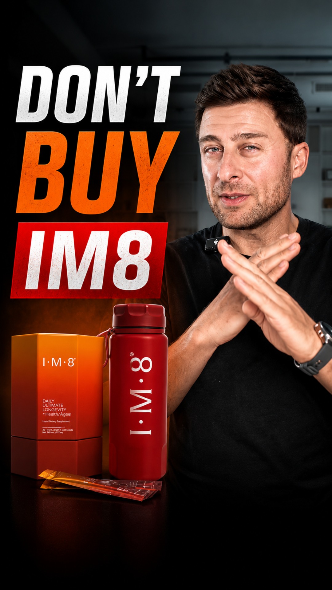 IM8 costs around $300 per month. Is it worth it?, IM8 contains vitamins, minerals, probiotics, prebiotics, adaptogens, mushrooms, and other ingredients in a single product., That sounds great, but it 