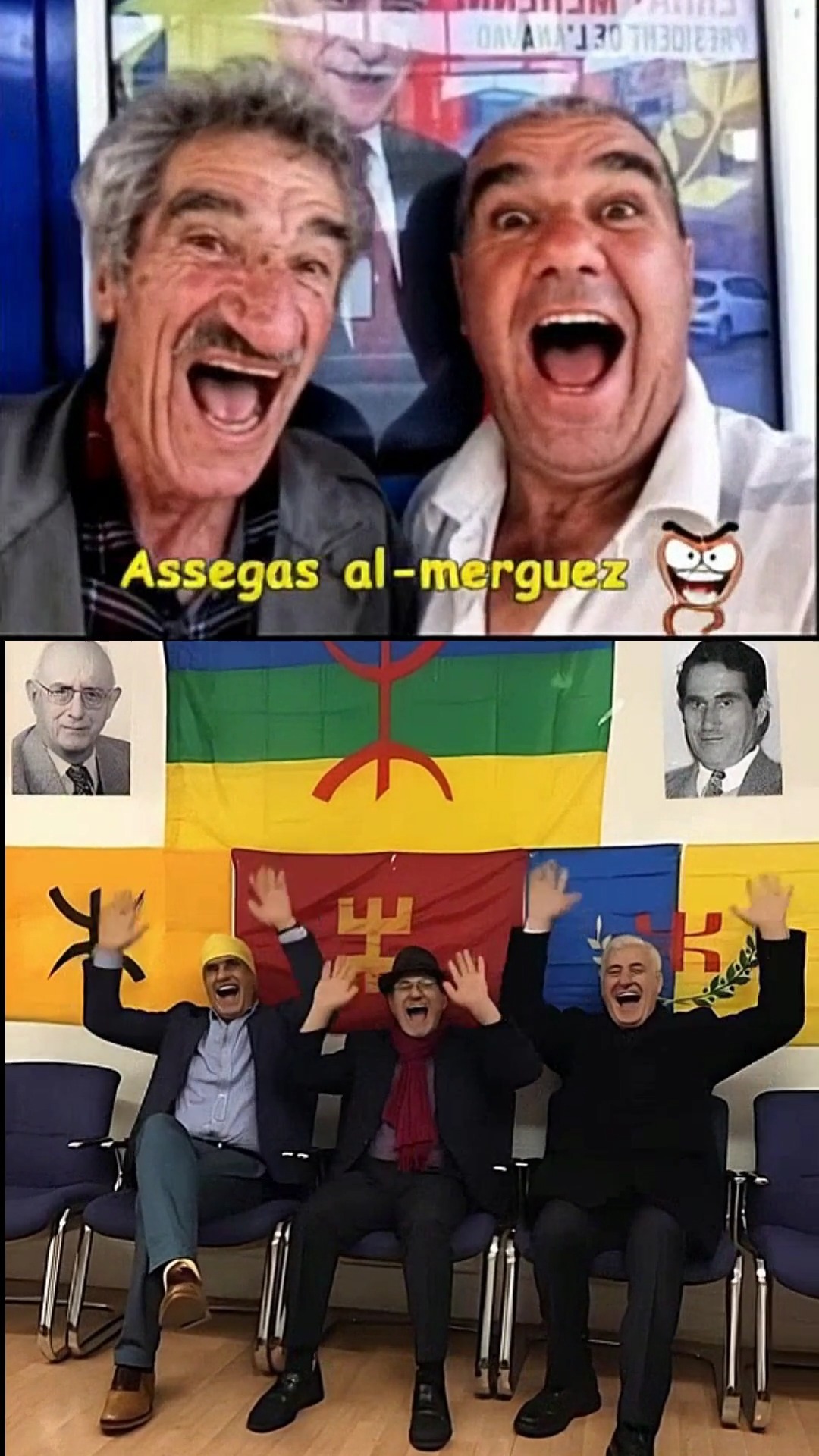 L'année précédente, ils ont commémoré l'an 2975 du calendrier amazigh ...