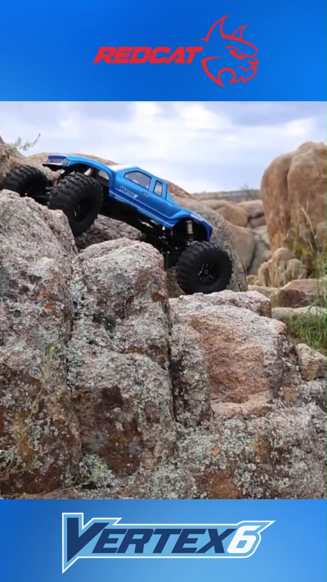 THE REDCAT VERTEX-6 LARGE SCALE CRAWLER The Vertex-6, a 1/6 scale ready ...